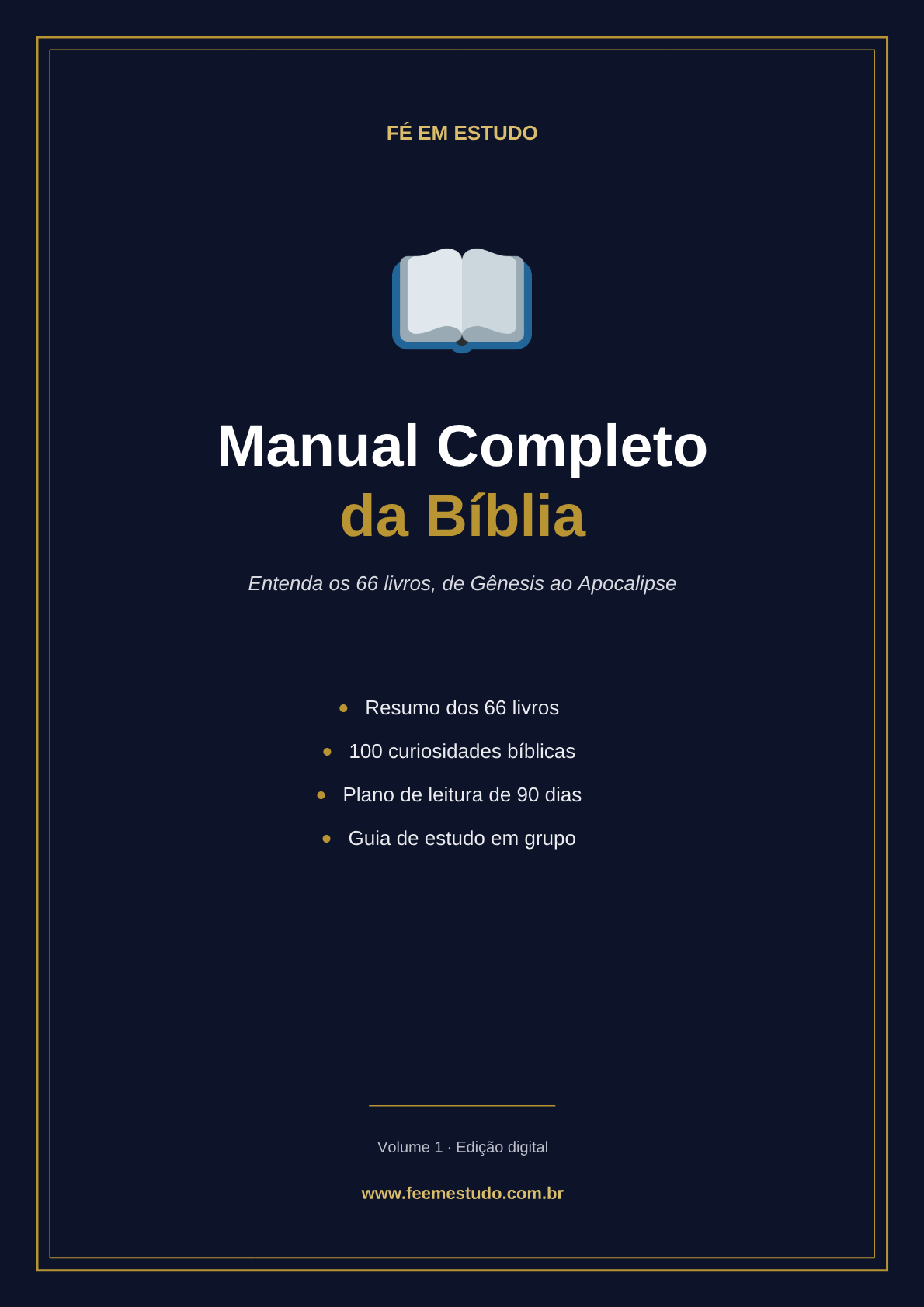 Capa do Manual Completo da Bíblia