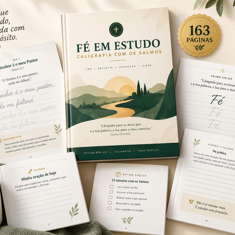 Fé em Estudo — material completo